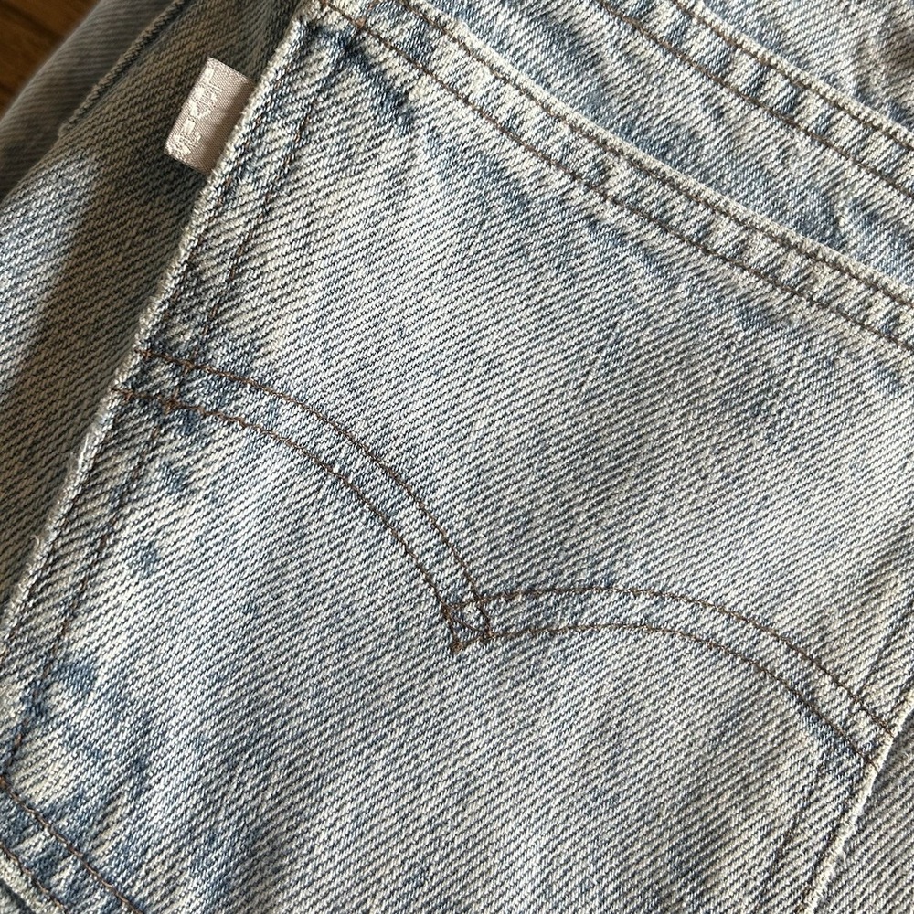 Vintage Grey‎ Levis 550 Orange Tab Faded Relaxed Fit Tapered 31x32 Jeans Baggy